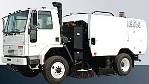 Schwarze Street Sweepers A9000