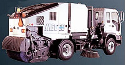 Schwarze Street Sweepers M6000