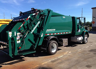 Read-Loading Refuse Collection Trucks sold to Kenosha Parks Dept. 