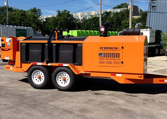 Sewer jetter purchased by the Racine County Highway Department 